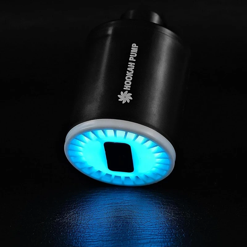 Hookah Accessories Hookah Pump Electronic Hookah Pump Kit RGB Led Light Electronic Shisha Starte USB Charging Smoking Tool Chicha Save Breath Accessories