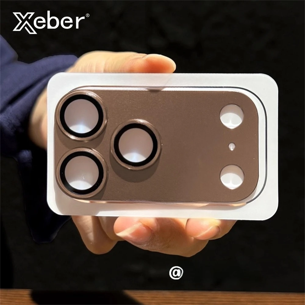 Premium Metal Camera Lens Protector - Tempered Glass Screen Armor