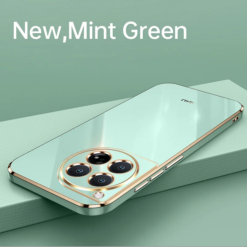 Ultra Slim Anti-Shock Chromed TPU Gel Case