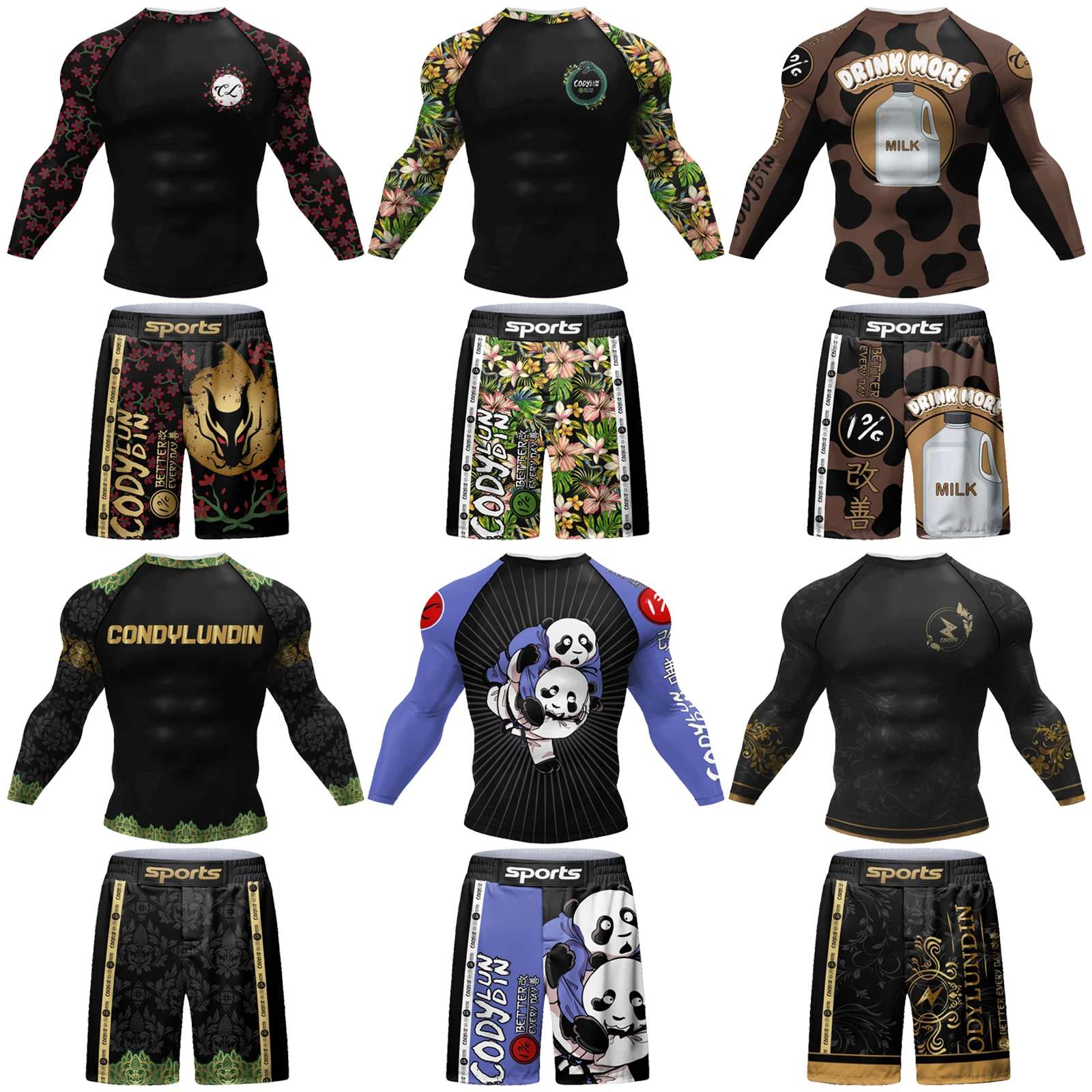 

Кимоно Cody Lundin мужское компрессионное, одежда для защиты береговой охраны, для джиуджитсу, для спортзала, борьбы, леггинсы, индивидуальный дизайн