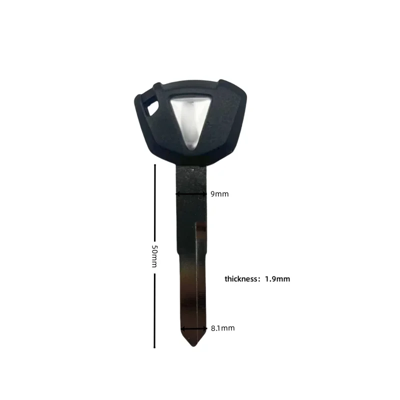 For KAWASAKI ZX6R 7R 9R 10R 14R VERSYS650 ER6N 6F 6R 636 Blank Key Motorcycle Replace Uncut Keys can be placed anti-theft chip