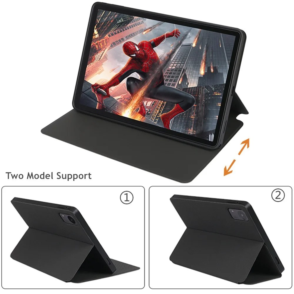 Smart Cover para Chuwi Hi10 Tablet 10.1 Folio Folding Estojo de Couro pu com Auto Dormir Wake up Concha Protetora Xpro 2023 - Imagem 3