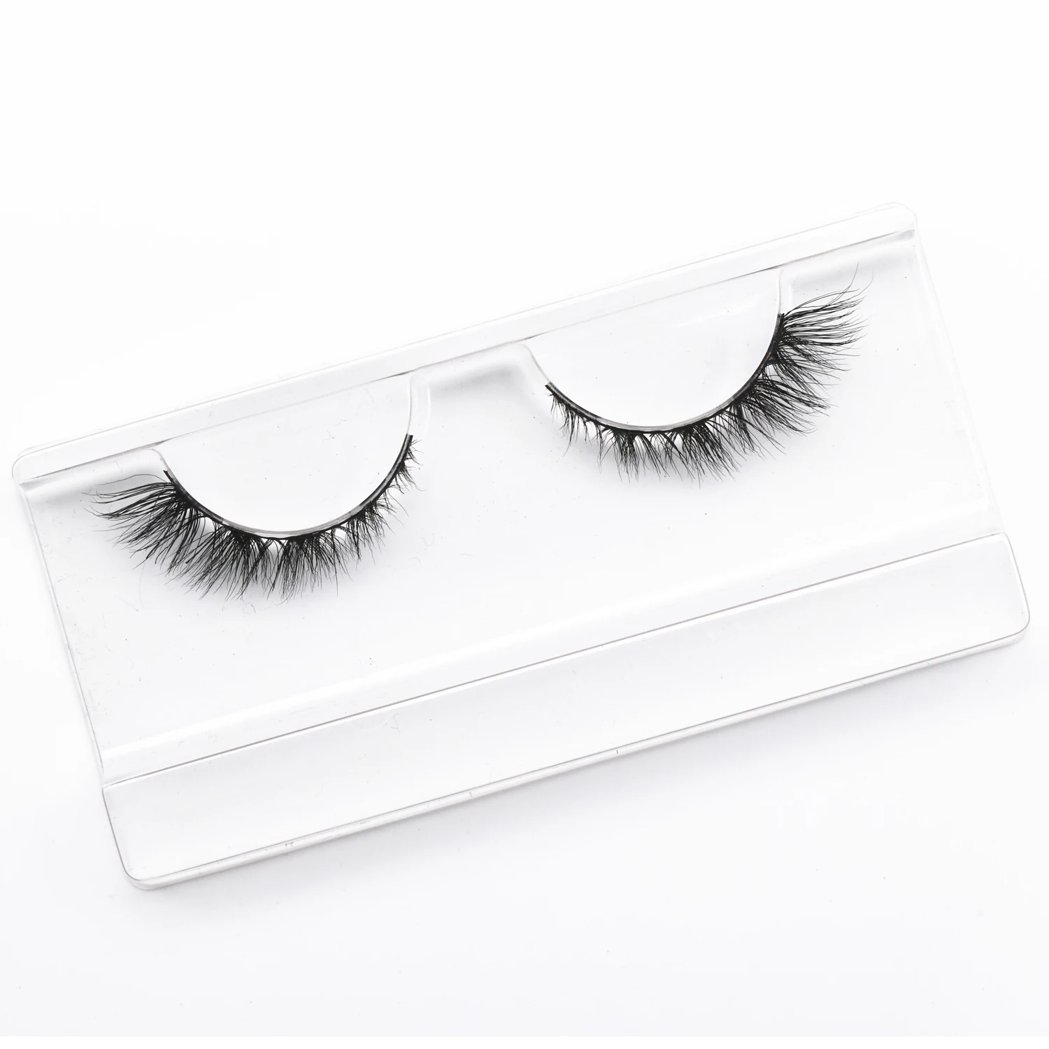 G13 Mink Lashes Fluffy Flare Eyelashes 3D Mink Lashes Fake Eyelash Winged Look Full Strip Lashes Soft False Eyelash Makeup Lash