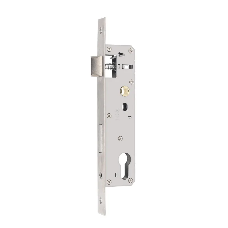 Stainless Steel Garden Door Lock Tubular Frame Mortise Lock 85 mm Backset 30 mm Mortice Lock Door Lock Insert for Left/Right2028