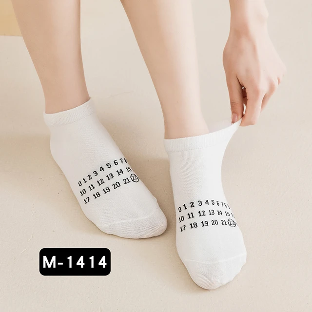 Chaussettes de Sport à 5 orteils pour homme, en coton, à rayures, style  Harajuku - AliExpress