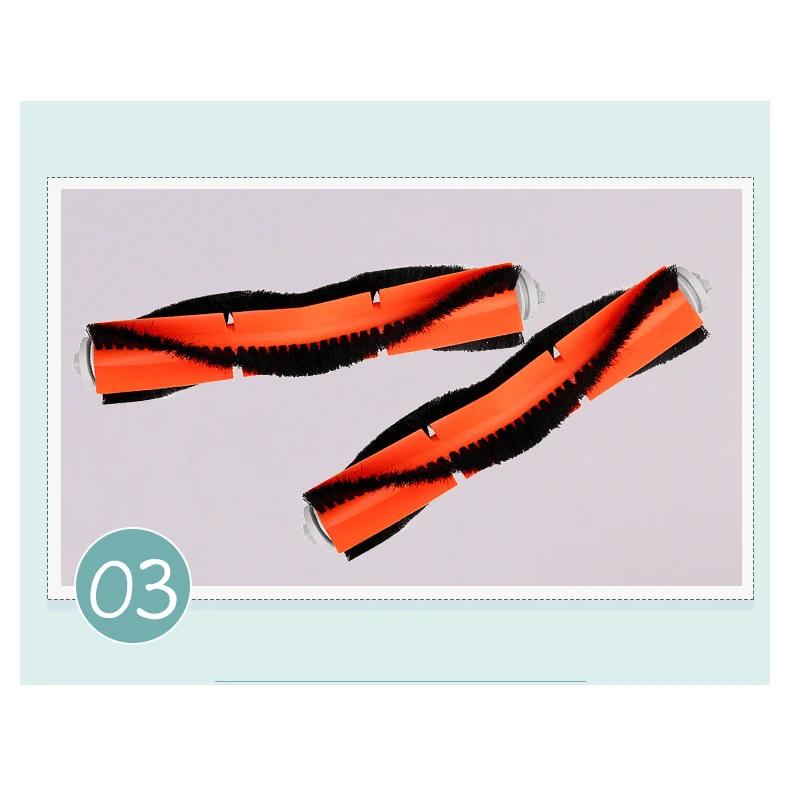 Vacuum Cleaner Accessories Main Brush For Xiaomi Roborock S5 S6 S50 S5 Max S6 S60 S61 Pure For Xiaomi E25 E35 E20 E4 E5 C10 S4 Spare Part