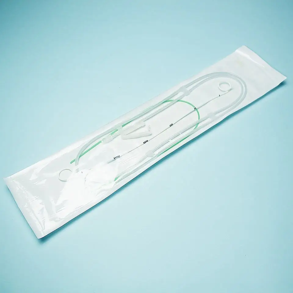 Double J type Ureteral Stent Set Urological Drainage Tube Pigtail Ureteral Stent Catheter Set 5Fr/6Fr/7Fr/8Fr