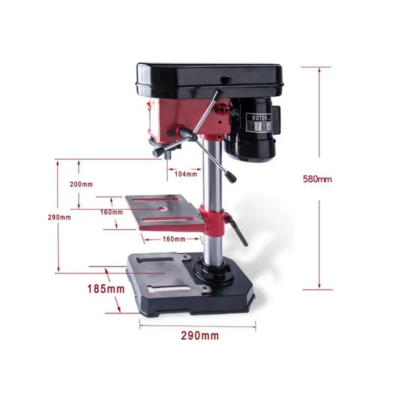 Multi-Function Bench Drill High Precision Small Drilling Machine Industrial Grade Metal Drilling Machine 2