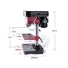 Multi-Function Bench Drill High Precision Small Drilling Machine Industrial Grade Metal Drilling Machine 2