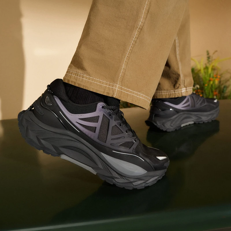 エバ Xtep Qianji Running Shoes Men Retro Street Style Leisure Sneaker