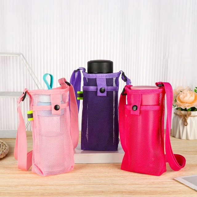 7 Pieces Silicone Water Bottle Clip Holder Carrier with Strap Outdoor Water  Bottle Strap Lanyard for Walking Backpack Portable Water Bottle Ring