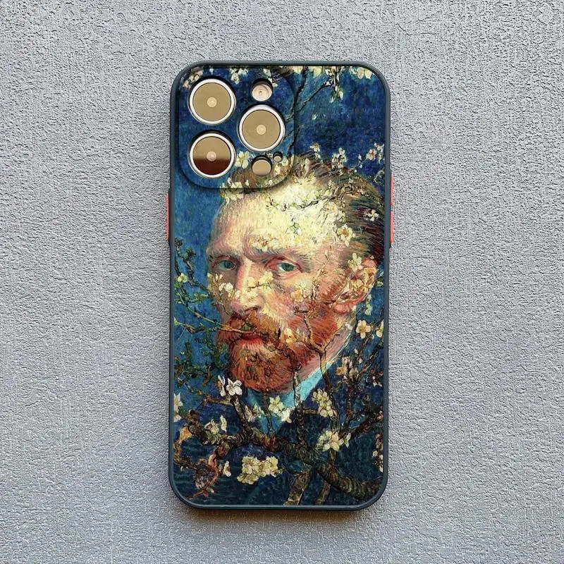 Retro Van Gogh Oil Paint Vintage Shockproof Phone Case Cover