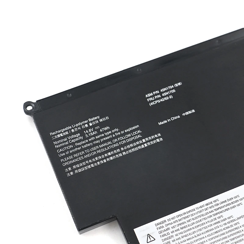 Bateria do Portátil para Lenovo Thinkpad Ioga s1 120 S240 20cd 20c0 Ioga 12 20dl 20dk Pro 45n1706 45n1705 45n1707 45n1704 14.8v 47wh - Imagem 4