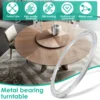 12/14/16 inch Turntable Bearing 360° Heavy Duty Metal Rotating Bearing for Round Dining Table Turntable Max Load Capacity 130Kg 2