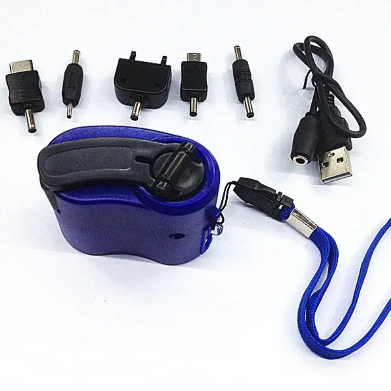 Portable Wind UP Dynamo Hand Crank USB PDA for MP3 Cell Phone Emergency Charger