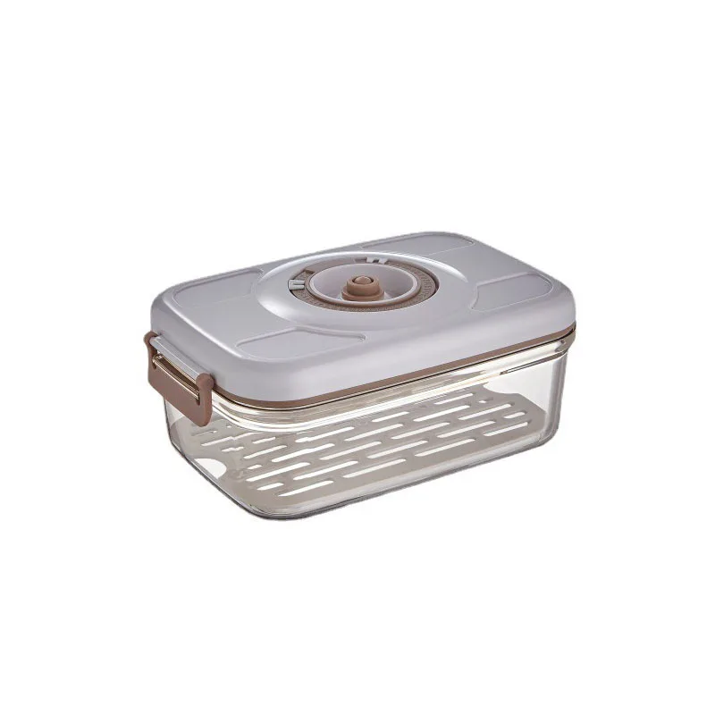 Food Storage Container Vacuum Sealed Canister Household Fresh-keeping Box for Refrigerator Kitchen
