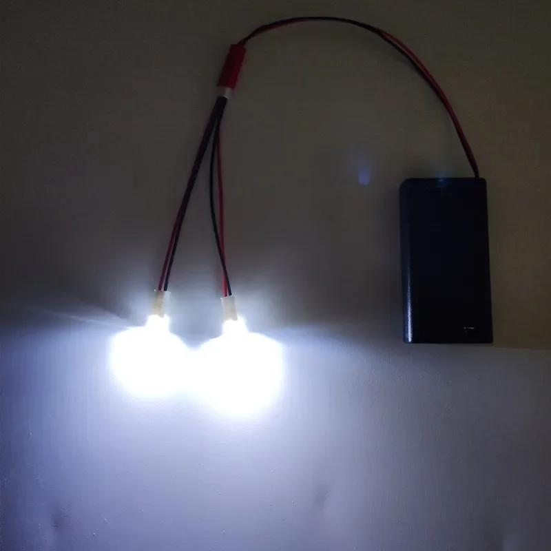 Neue LED-Lampe mit Perlen, kleines Nachtlicht Nr. 5-Batterie, kleine Glühbirne, DIY, kreatives Modelllicht – Detail 5