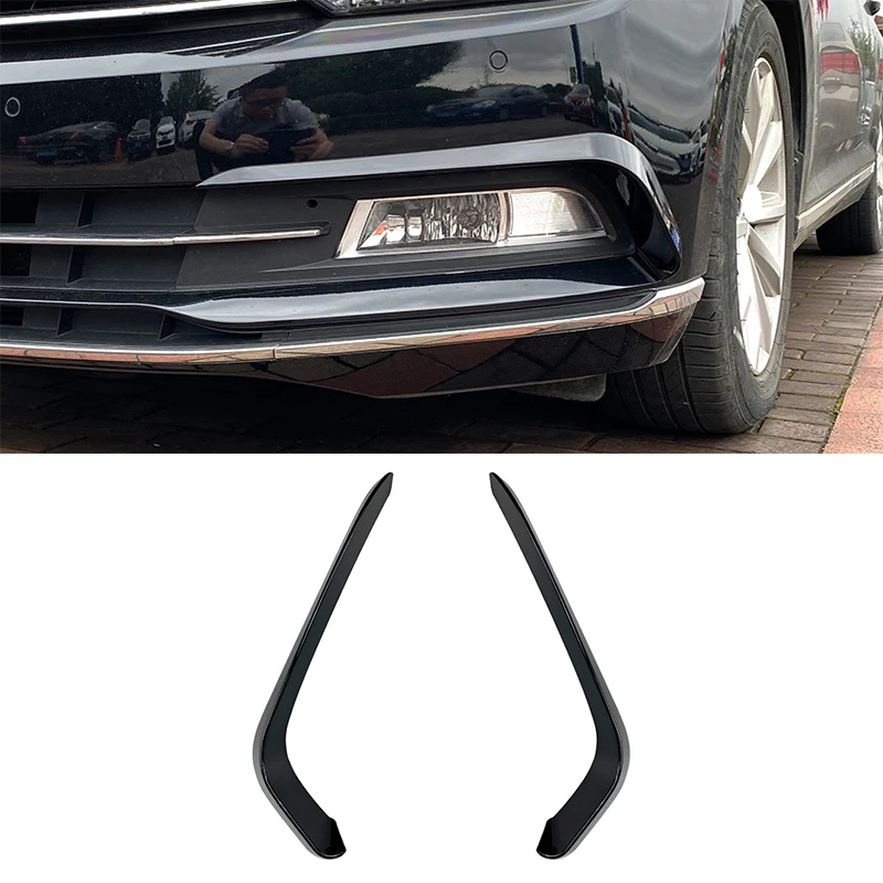 Auto Front Stoßstange Splitter Seite Spoiler Air Vent Wind Messer Körper Kits Für Volkswagen Passat B8 2017-2019 Auto Styling