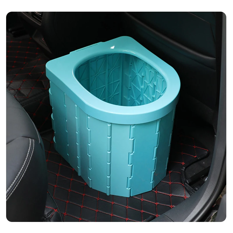 Toilettes De Camping Portables Pour Voiture, Commode Pour Voyage Randonnée  Longs Trajets, Embouteillage, Siège De Toilette Mobile Avec 10 Sacs De  Remplacement - Outils D'extérieur - AliExpress