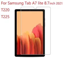 

For Samsung Galaxy Tab A7 Lite SM-T225 T220 8.7inch Screen Protective Film Anti-Scratch 9H Hardness Tablet Tempered Glass 2021