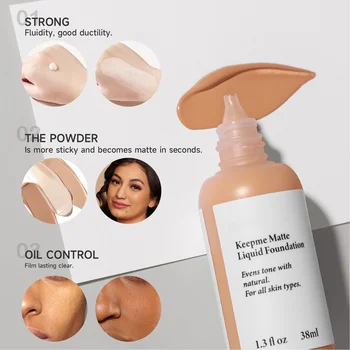 13 Color Liquid Makeup Foundation Dry Skin Concealer Moisturizing Foundation Liquid Foundation Concealer Face Concealer Base 3