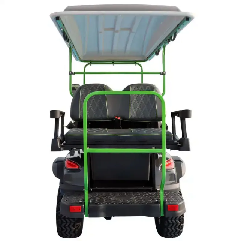 Nuova Elegante Auto Da Caccia 4 Posti Sedili Ribaltabili Ad Alta Potenza Con Batteria Al Litio Auto Elettrica Street Legal Golf Cart
