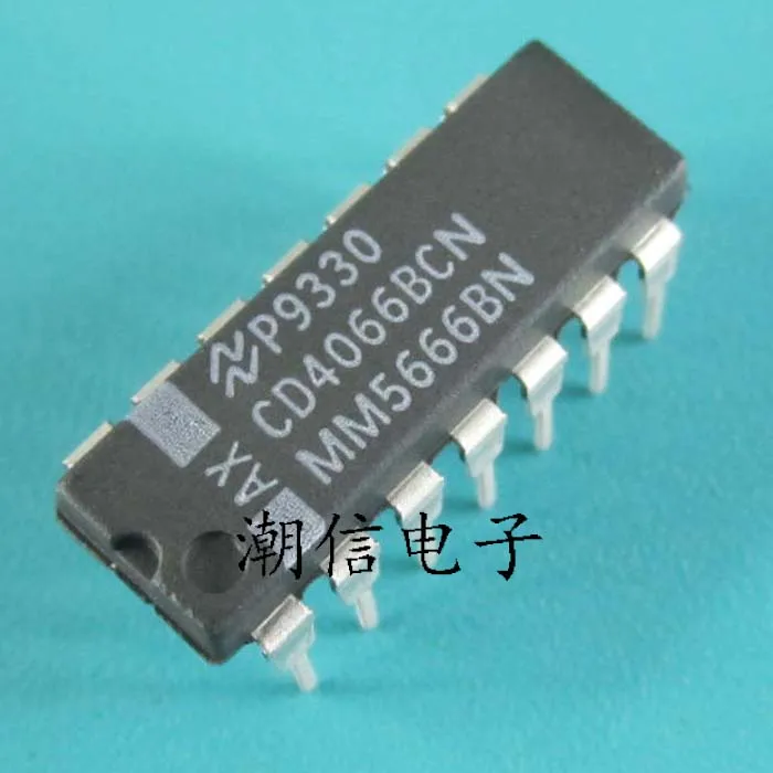 

(10 шт./лот) cd4066+ DIP-14 новый оригинальный запас