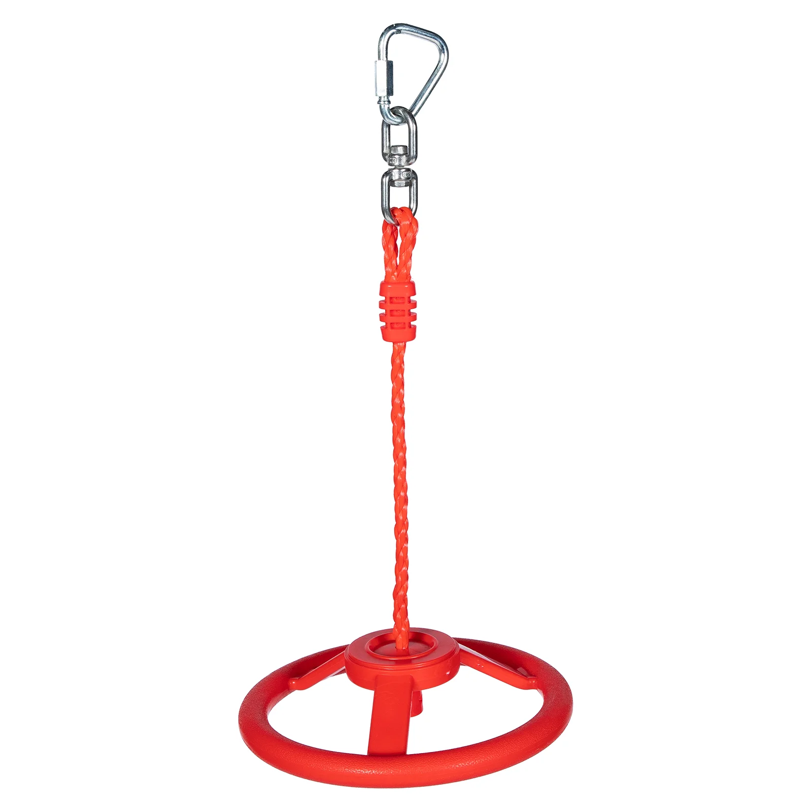 Swing Toy Ninja Wheel Indoor Hanging Ring Rings Training for Children Steering Swing Pull-up Handle Toy Exercise