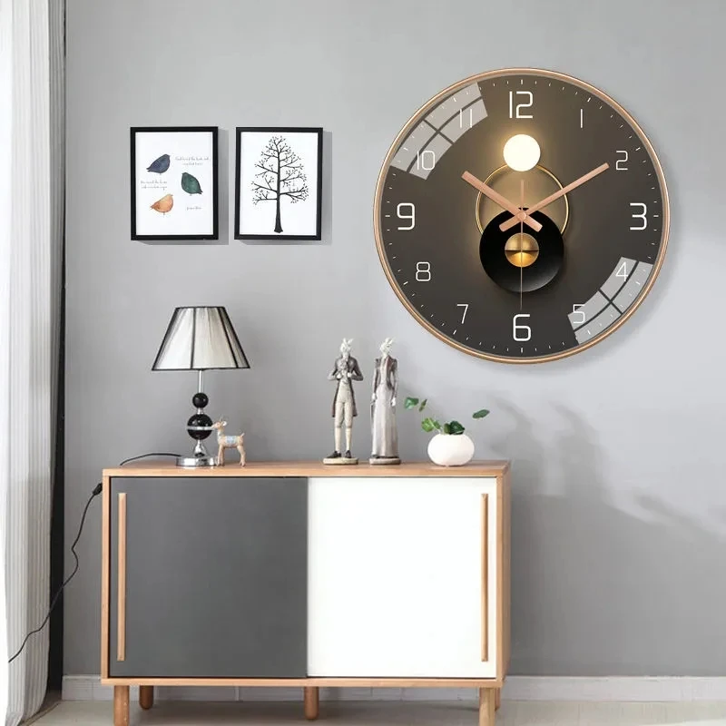 2023 new modern fashion wall clock 6