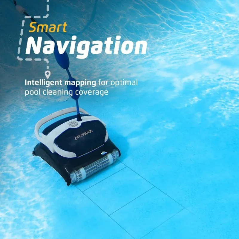 Dolphin (2025 Model) Explorer E25 Wi-Fi Robotic Pool Vacuum Cleaner 6