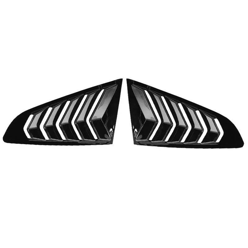 Rear Side Window Louver Shutter Window Shield Cover Trim Side Vent