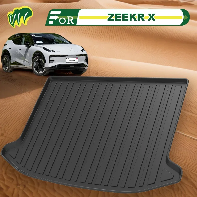 

For GEELY ZEEKR X 2023 Custom Fit Car Trunk Mat All Season Black Cargo Mat 3D Shaped Laser Measured Trunk Liners