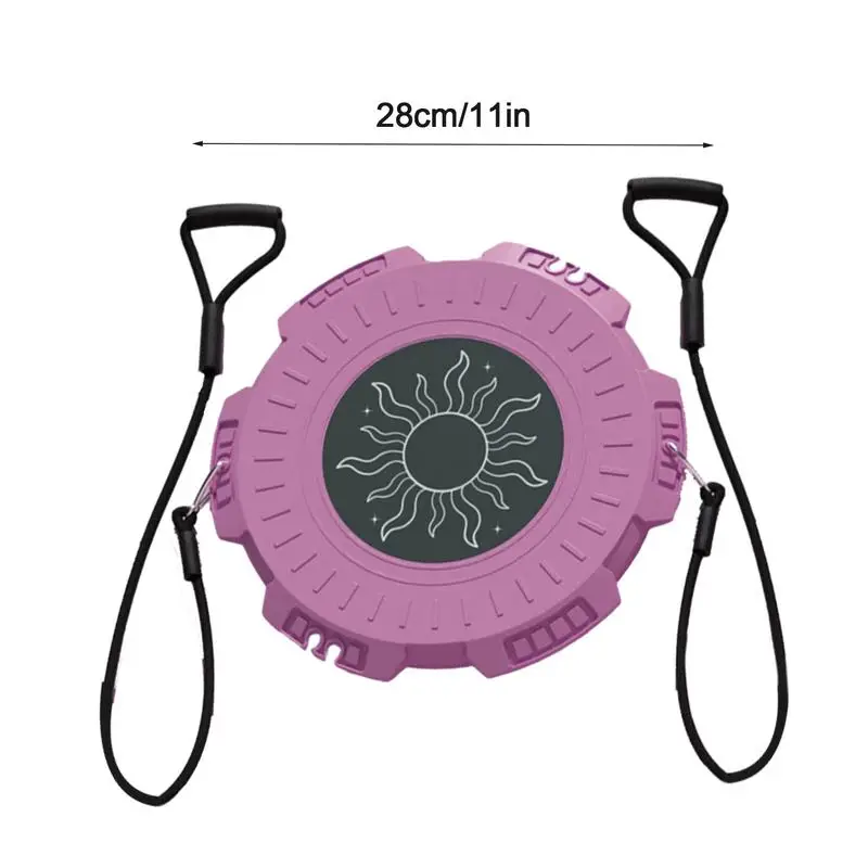 Twist Workout Board Fitness Balance Board Core Twist With Tension Rope And Magnet Workout Machine For Gym Fat Loss