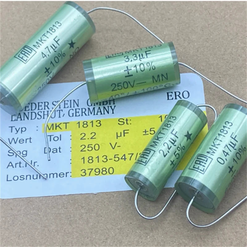 2PCS Germany VISHAY ERO MKT 1813 250V 400V 630V 0.1UF 0.12UF 0.22UF 0.33UF 0.47UF 1UF 2.2UF 3.3UF 4.7UF 10UF film capacitance