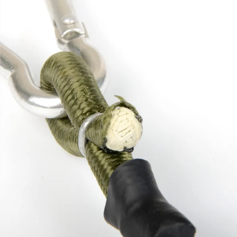 30-120cm Heavy Duty Bungee Cord Elastic Tie Strap String Carabiner Hooks Kayak Cycling Luggage Packing Ropes Camping Accessories bungee cords
