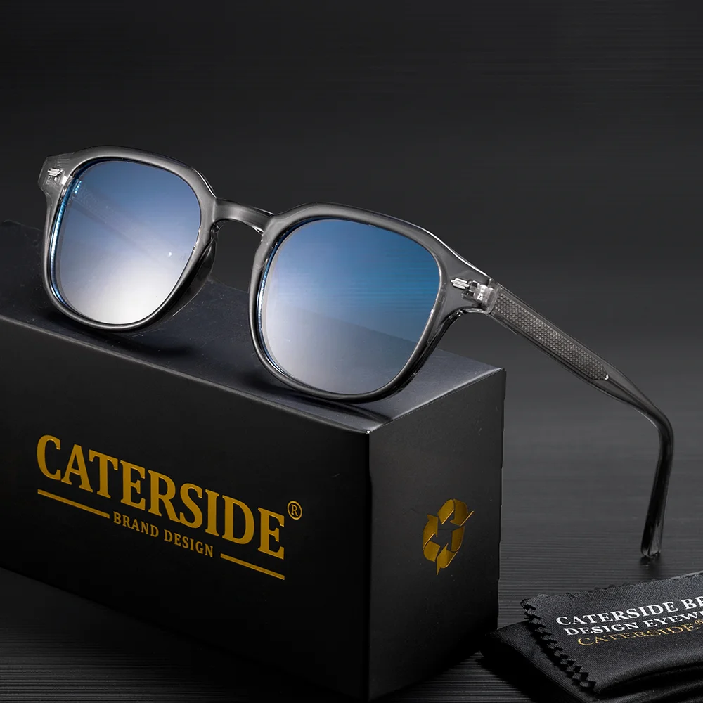 CATERSIDE Herren-Sonnenbrille im europäischen und amerikanischen Stil, quadratischer Rahmen, Brille für Damen, Outdoor, Reisen, Sport, Sonnenschutzbrille, UV400 – Detail 10