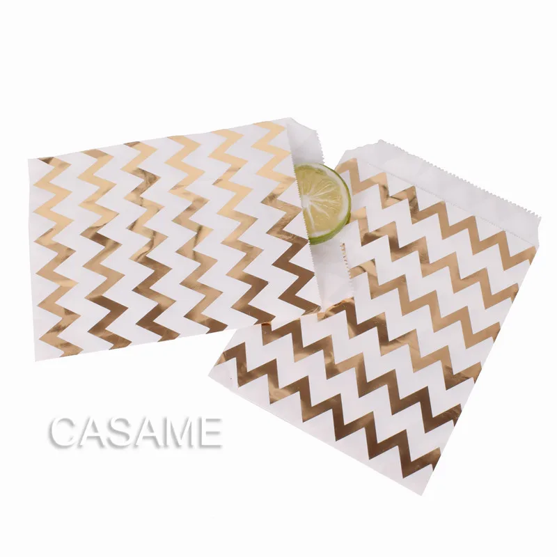 gold Chevron 13x18