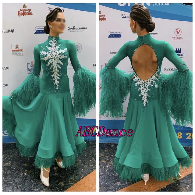 Da Ballo Liscio Abito Da Valzer Abito Da Ballo Moderno Tango