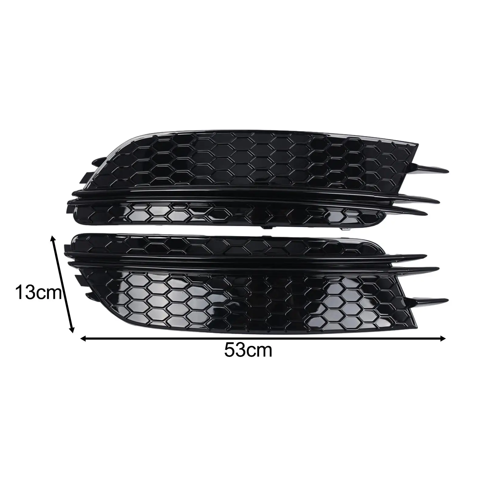 Bumper Lower Grilles Bumper Grille Cover Trim for Auto Spare Parts