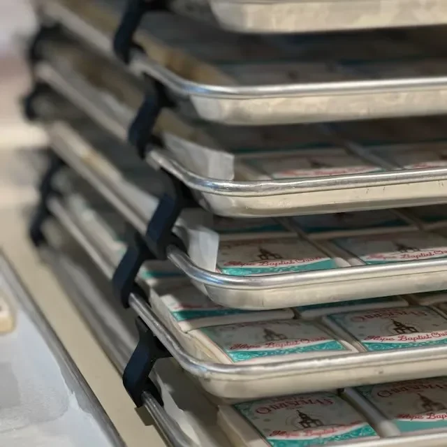 Cookie Baking Sheet Stackers Stable Trays Baking Trays Storage Trays BBQ Trays Holders 4