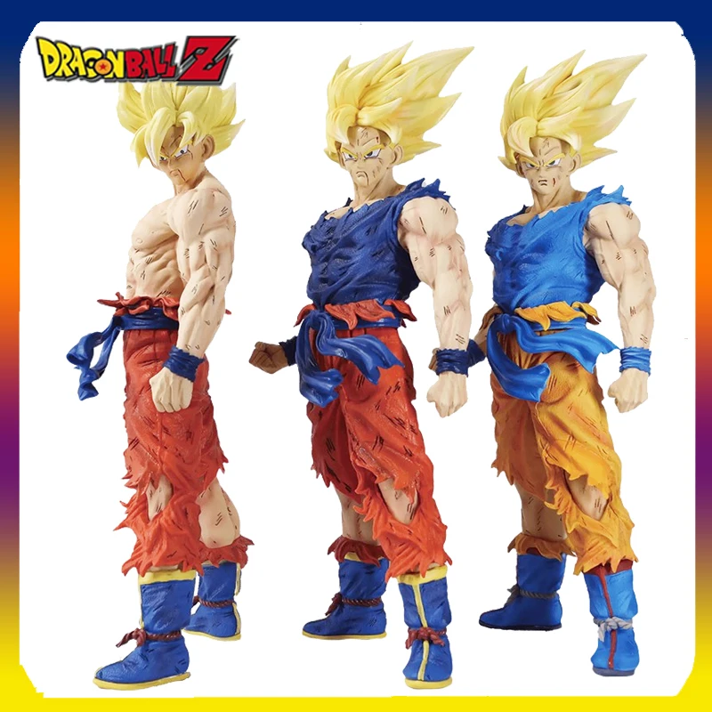 

43cm Dragon Ball Z Son Goku Vegeta Anime Figure GK Super Saiyan Action Statue Figurine Pvc Collectible Model Doll Decor Toy Gift