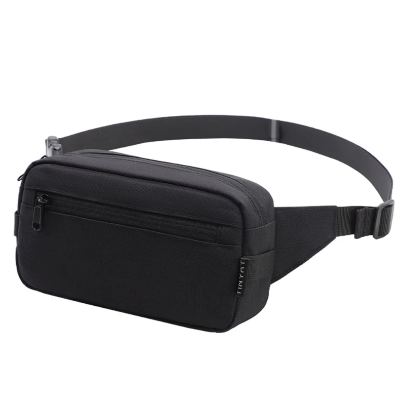 thumbnail image 2 of Travel Women Men Male Waist Bag Pack Casual Functional Belt Shoulder Bag Sports Belt Pouch Phone Money Chest Bag Fanny Hip Bags 2 of 14