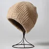 New Rabbit Cashmere Unisex Woman Winter Hat With Lurex Sequin Autumn Beanies Cashmere Woman Warm Wool Skullies Gift 1