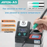 AIFEN A5 Soldering Station Compatible JBC Soldering Iron Tips C210/C245/C115 Handle Lead-free Electronic Welding Rework Station 1