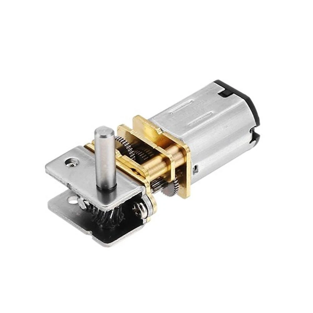 Worm Engrenagem Redutor dc Motor Engrenagem do Motor Auto-locking Novo Produto dc 3v 6v 12v Gw12n20