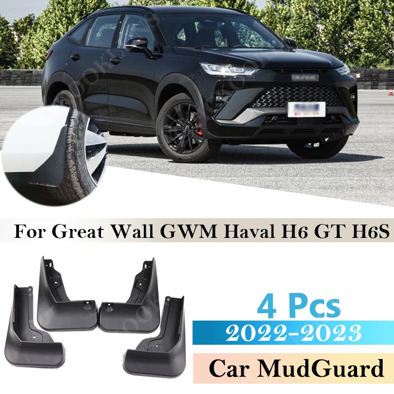 

4 шт., брызговики для Great Wall GWM Haval H6 GT H6S 2022 2023