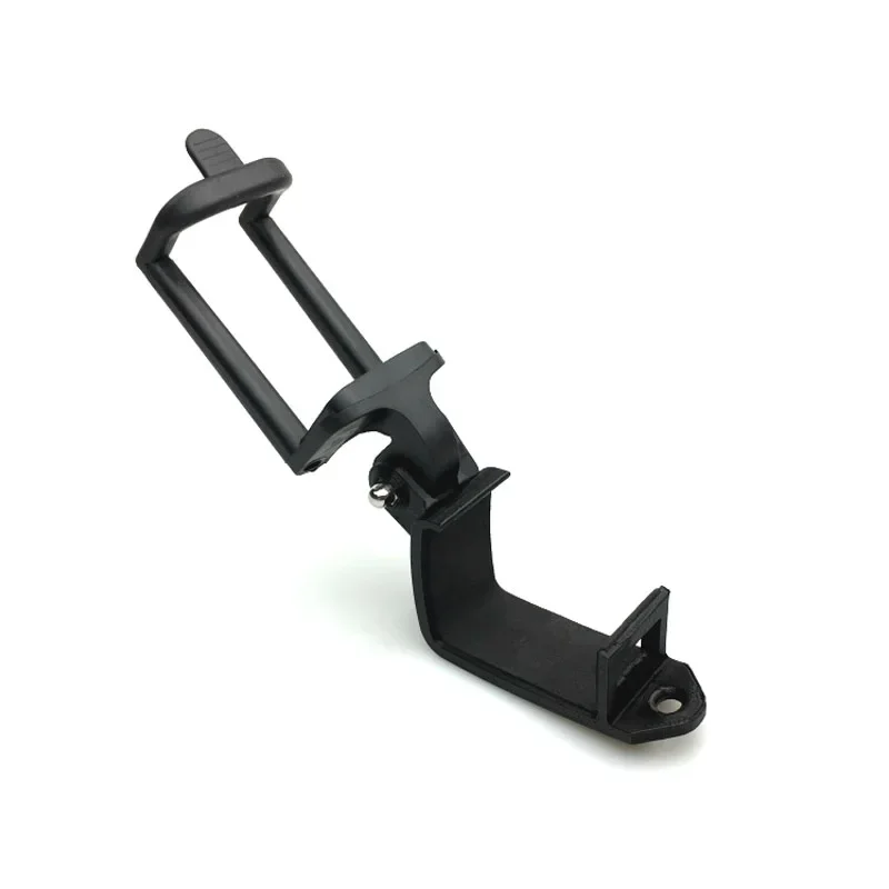Support de téléphone portable pour radiocommande DJI Mavic 2, avec vue détaillée du mécanisme de serrage 50-85mm.