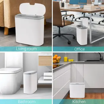 Touchless Motion Sensor Trash Can 6