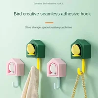 Cute Bird Hook Multi-Function Wall Hanging Door Decoration Coat Shelf Key Clothes Hanger Storage Organizer Kitchen Accessories 1
