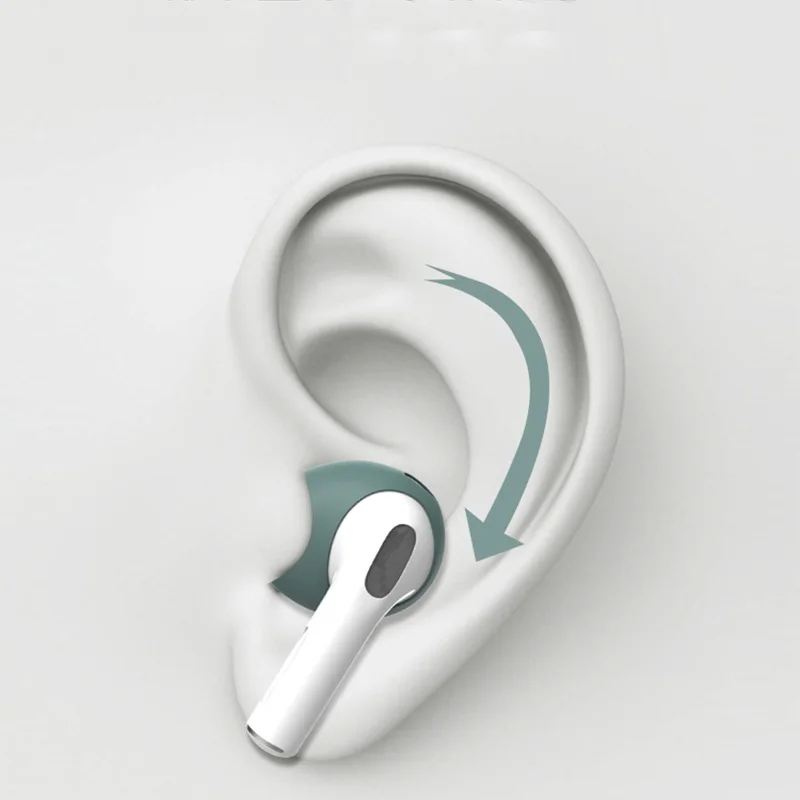 2021 New For AirPods 3rd Silicone Protective Case Skin Covers Earpads For Apple AirPod 3 Generation Ear Cover Tips Accessories